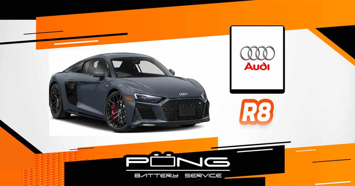แบตเตอรี่รถยนต์ AUDI R8 - Pongbattery